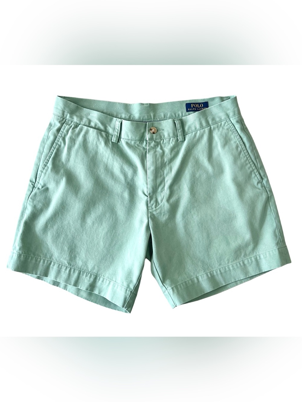 Polo Ralph Lauren Classic Fit Mint Green Chino Shorts Men’s 33 6” Inseam